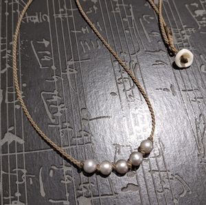 20 inch Tula Blue Pearl Necklace